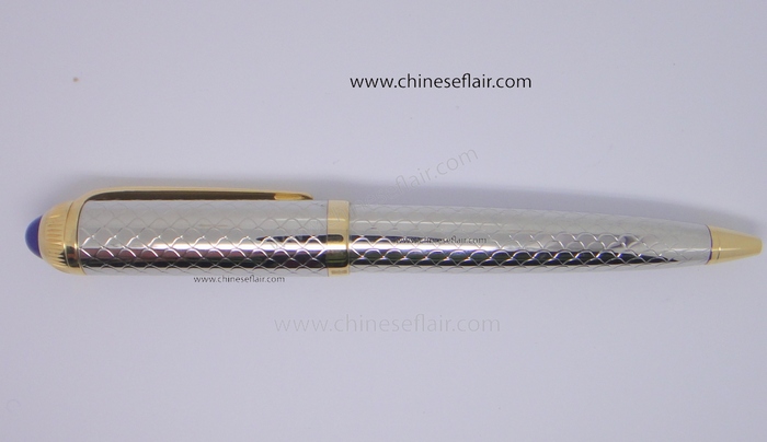 Cartier Copy 2-Tone Ballpoint Pen - AAA Cartier Pens For Sale